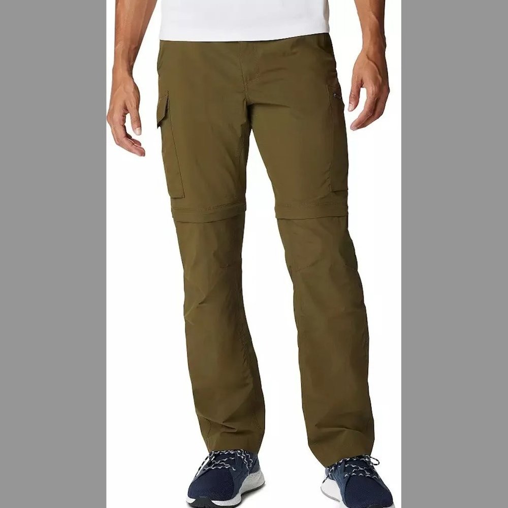 NWT Columbia Men's Silver Ridge Convertible Pant 32 X 36